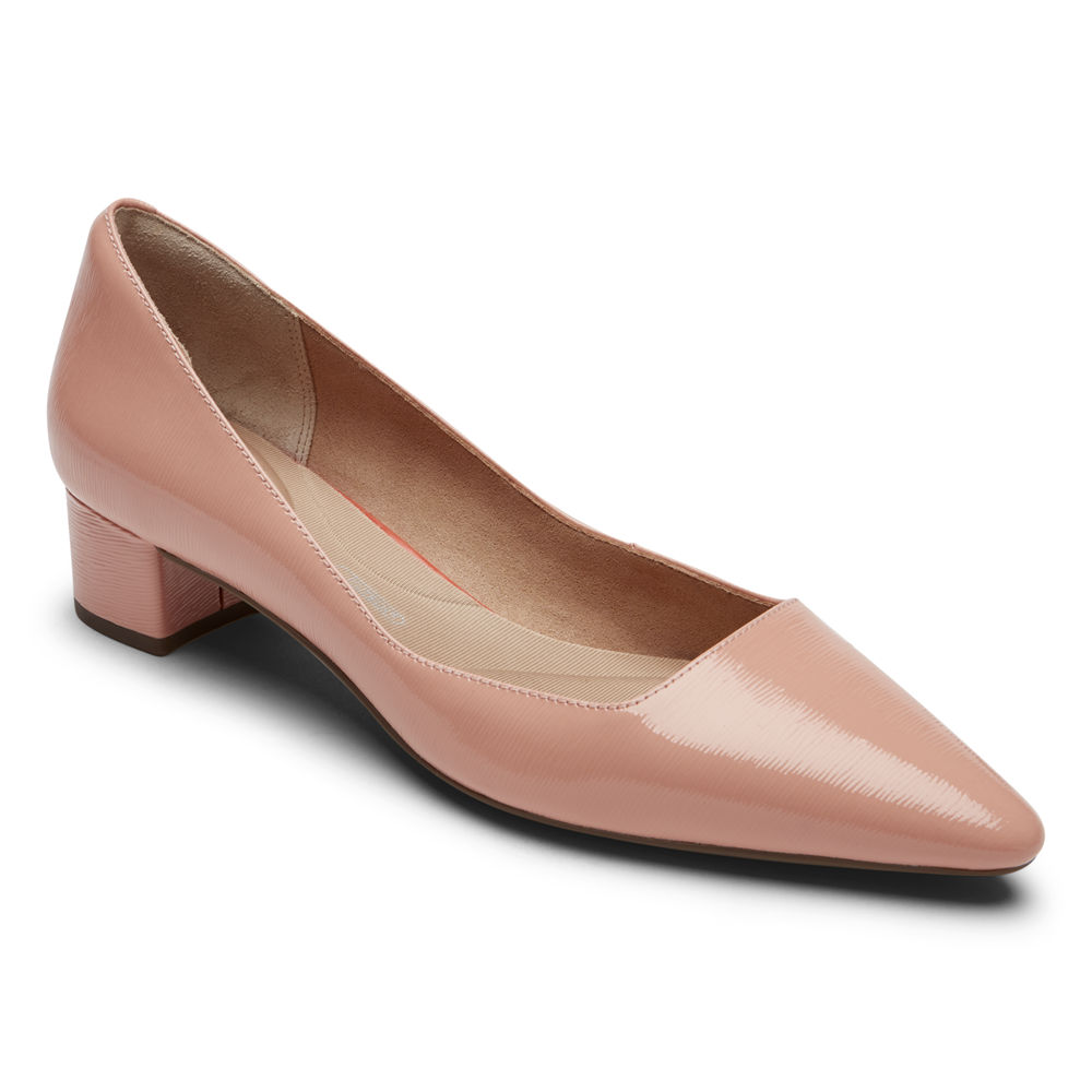 Sapato best sale nude rosado